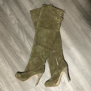 Colin Stuart Suede Over-the-Knee Boots